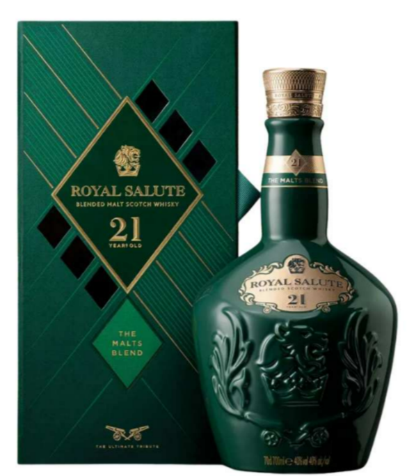  SALUTE 21年 700ml WHISKY ROYAL SALUTE 700 ML. MALTS BLEND EDITION
