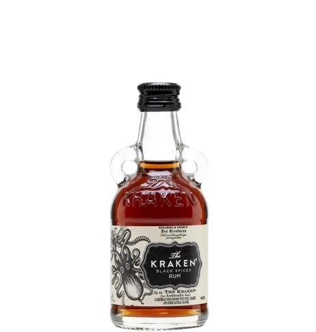 RUM KRAKEN MINIATURA 50 ML.