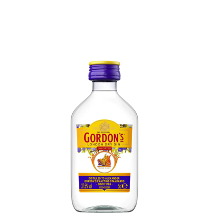 GIN GORDONS MINIATURA 50 ML.