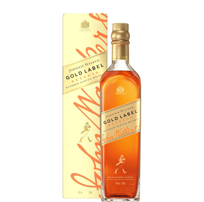 WHISKY JOHNNIE WALKER GOLD LABEL 750 ML.