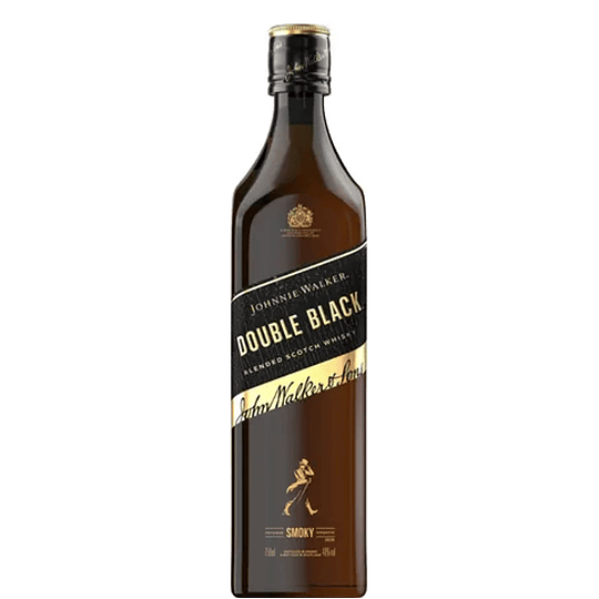 WHISKY JOHNNIE WALKER DOUBLE BLACK 750 ML.