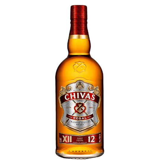 WHISKY CHIVAS REGAL 12 AÑOS 1.0 LT.