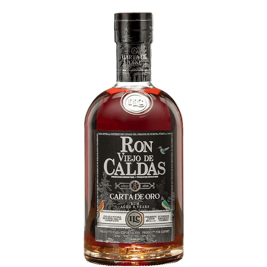 RON VIEJO DE CALDAS 8 AÑOS 750 ML.