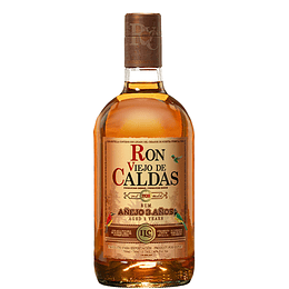 RON VIEJO DE CALDAS AÑEJO 3 AÑOS 750 ML.