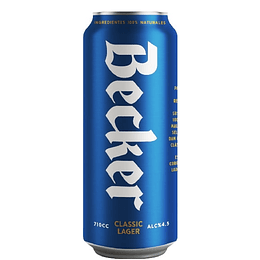 CERVEZA BECKER 710 ML. 12 LATAS