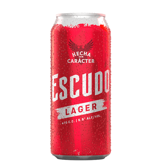 CERVEZA ESCUDO 470 ML. 24 LATAS