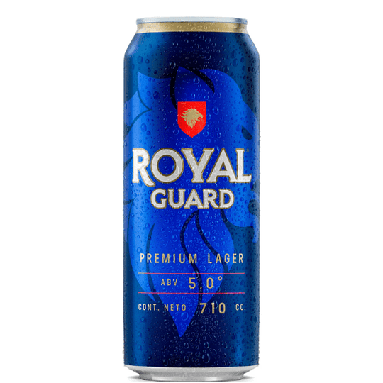 CERVEZA ROYAL 710 ML. 24 LATAS
