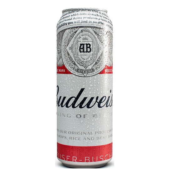 CERVEZA BUDWEISER 710 ML. 12 LATAS