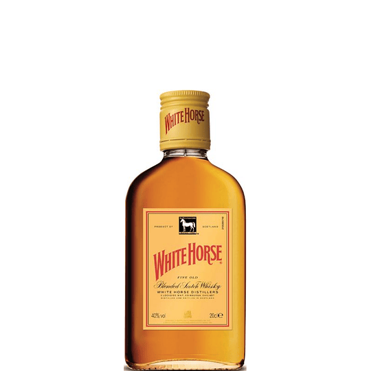 WHISKY WHITE HORSE PETACA 200 ML.