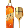 WHISKY JOHNNIE WALKER GOLD LABEL 750 ML. + COPA