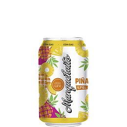 VINO MANQUEHUITO PIÑA 350 ML. 24 LATAS 