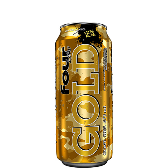 FOUR LOKO GOLD 473 ML. 24 LATAS