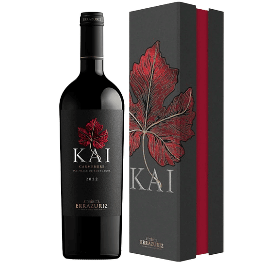 VINO ERRAZURIZ KAI CARMENERE 2022 750 ML.