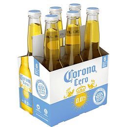 CERVEZA CORONA CERO 330 ML. 24 BOTELLAS