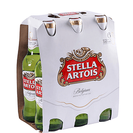 CERVEZA STELLA ARTOIS 330 ML. 24 BOTELLAS 