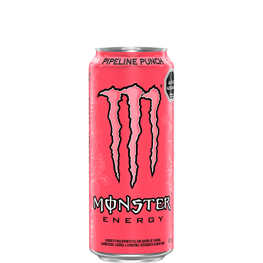 ENERGETICA MONSTER 473 ML. PIPELINE PUNCH Pack 6 latas