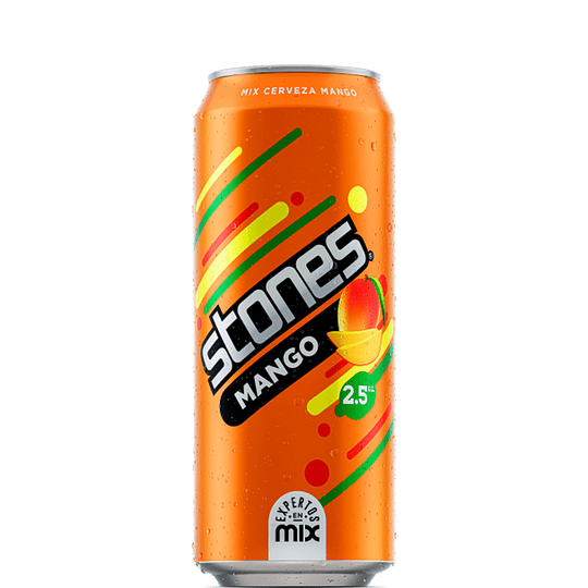 CERVEZA STONES MANGO 470 ML. PACK 6 LATAS