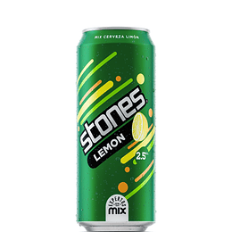 CERVEZA LEMON STONES 470 ML. PACK 6 LATAS