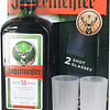 LICOR JAGERMEISTER 700 ML. + 2 VASOS SHOT