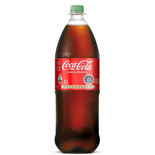 COCA COLA 2.0 LT. RET. - CAJA 8 BOTELLAS