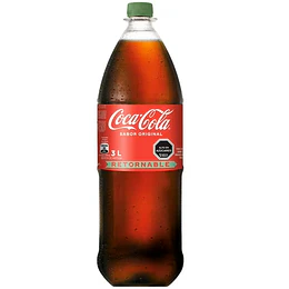 COCA COLA 3.0 LT. RET. - CAJA 6 BOTELLAS