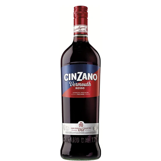 LICOR CINZANO VERMOUTH ROSSO 750 ML.