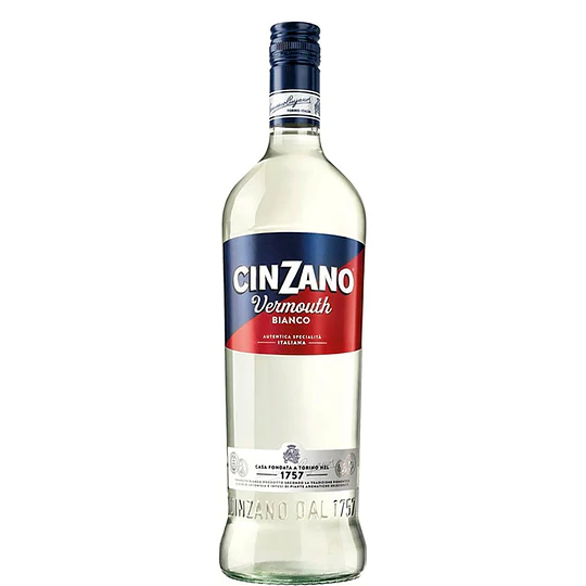 LICOR CINZANO VERMOUTH BIANCO 750 ML.