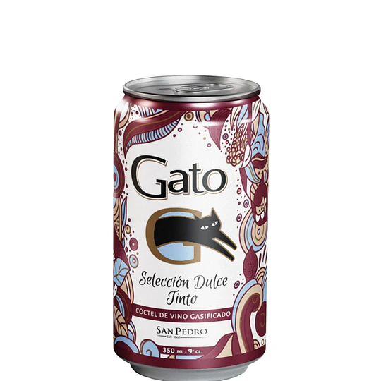COCTEL VINO TINTO GASIFICADO 8º 350ML. - PACK 6 UDS