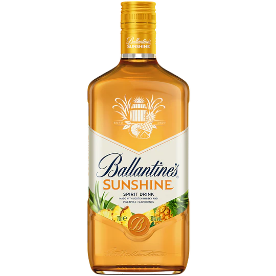 WHISKY BALLANTINES SUNSHINE PIÑA 700 ML. 