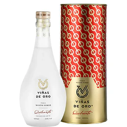 DESTILADO DE UVA VIÑAS DE ORO MOSTO VERDE - QUEBRANTA 500 ML.