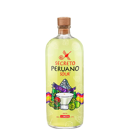 SOUR SECRETO PERUANO 1.0 LT. - LIMON - MANGO