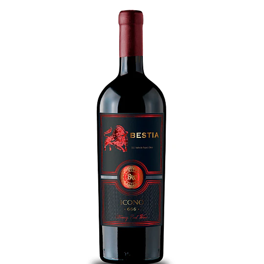 VINO BESTIA ICONO CABERNET SAUVIGNON 750 ML.