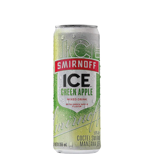 SMIRNOFF ICE MANZANA 355ML PACK 6 UDS