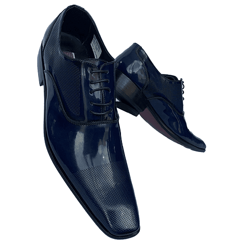 Zapato Z2 Repujado Azul (5)