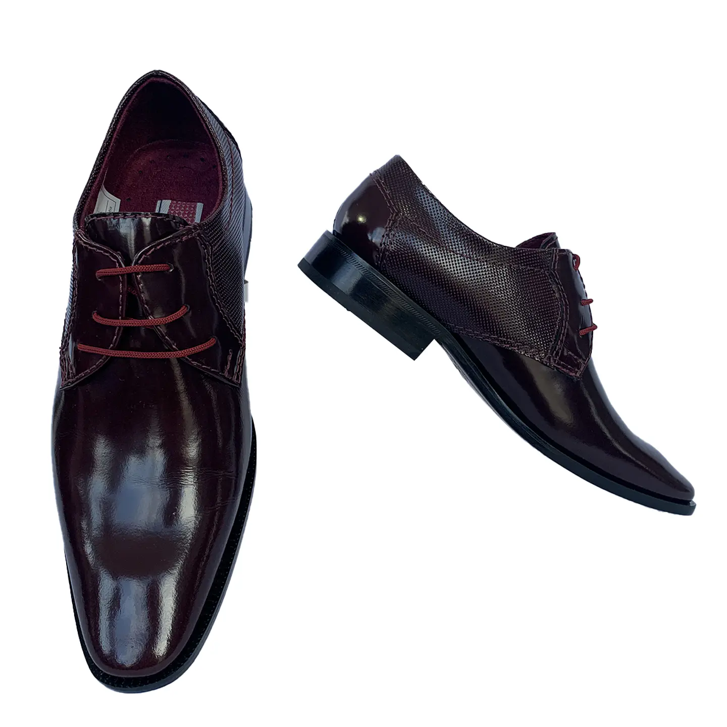 Zapato Repujado Vinotinto(76) 2