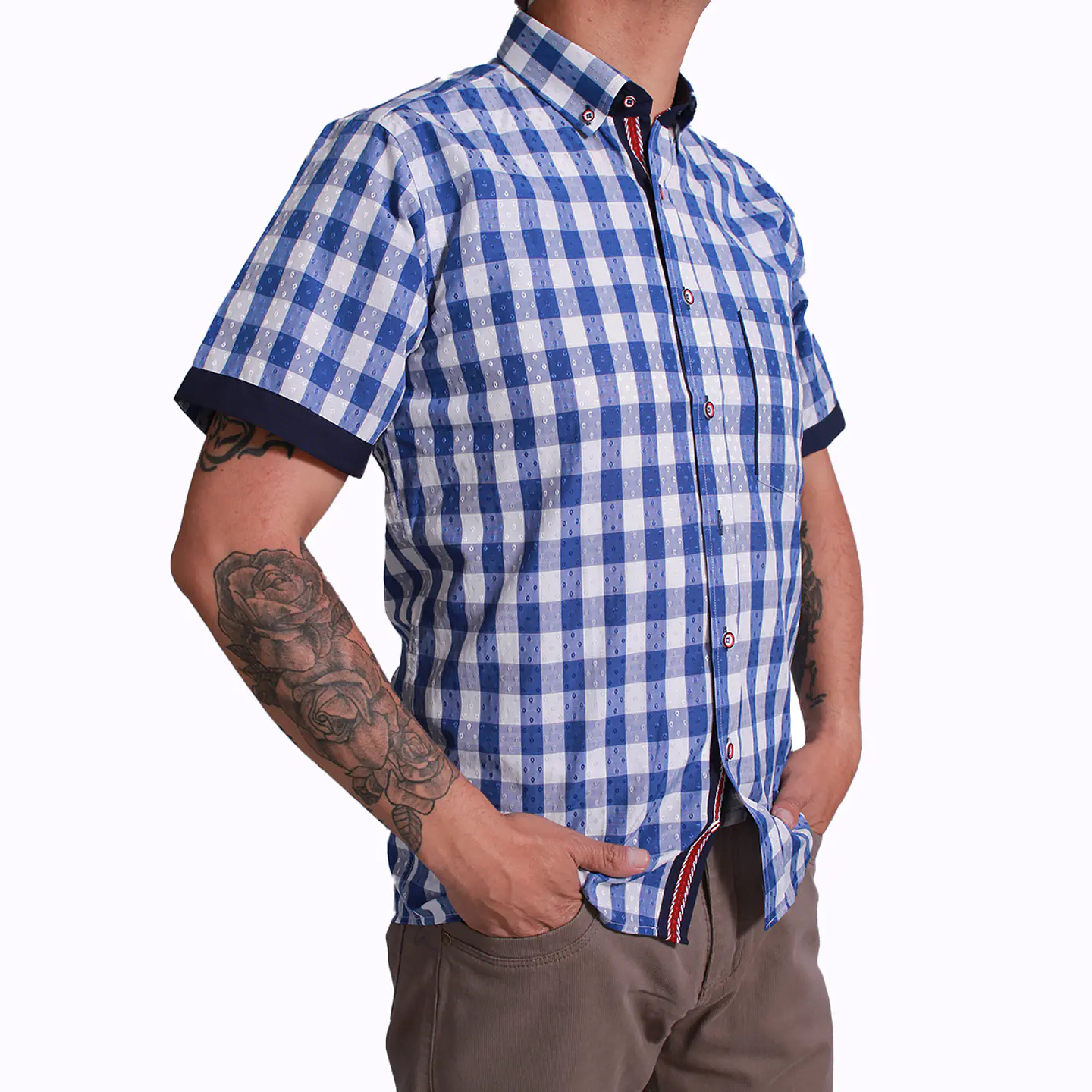 Camisa Azul Rey Azul (961) 1
