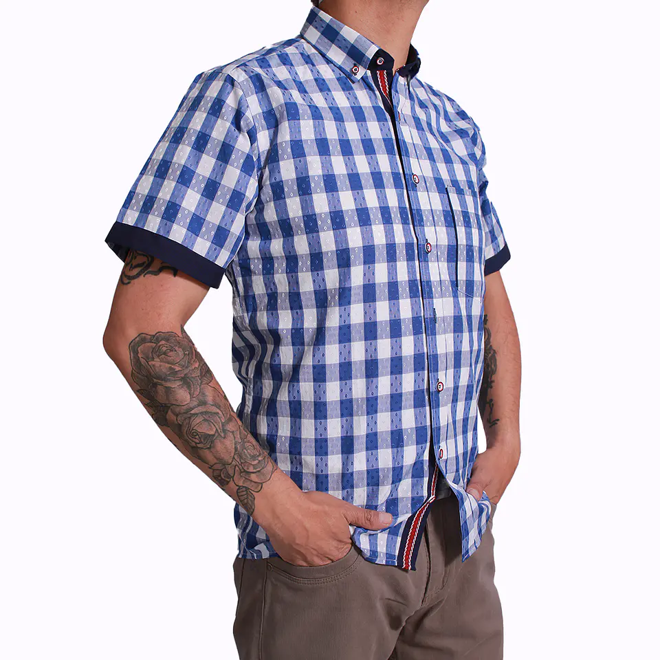 Camisa Azul Rey Azul (961) 1