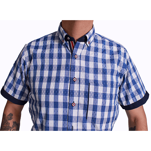 Camisa Azul Rey Azul (961)