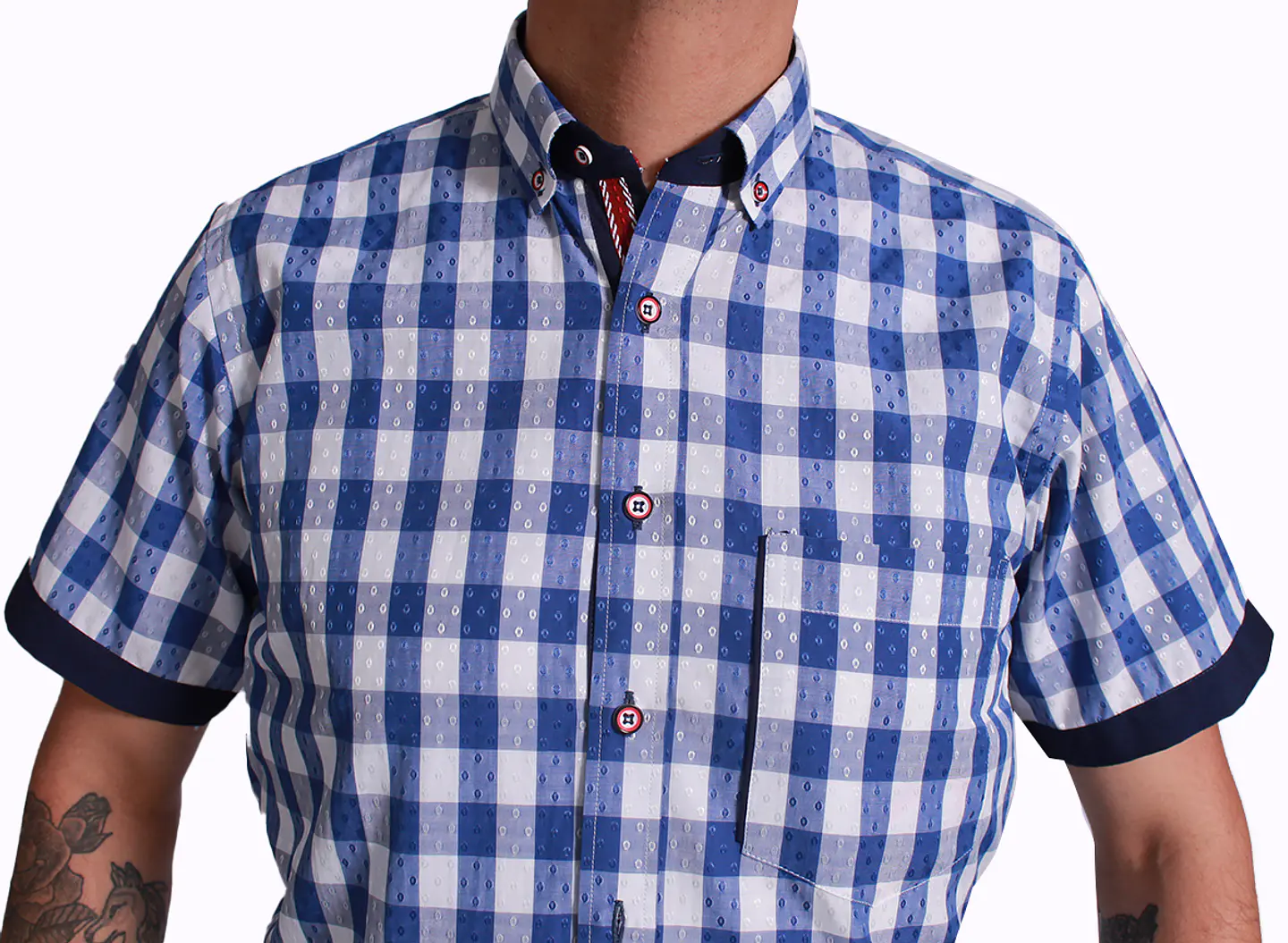 Camisa Azul Rey Azul (961) 2