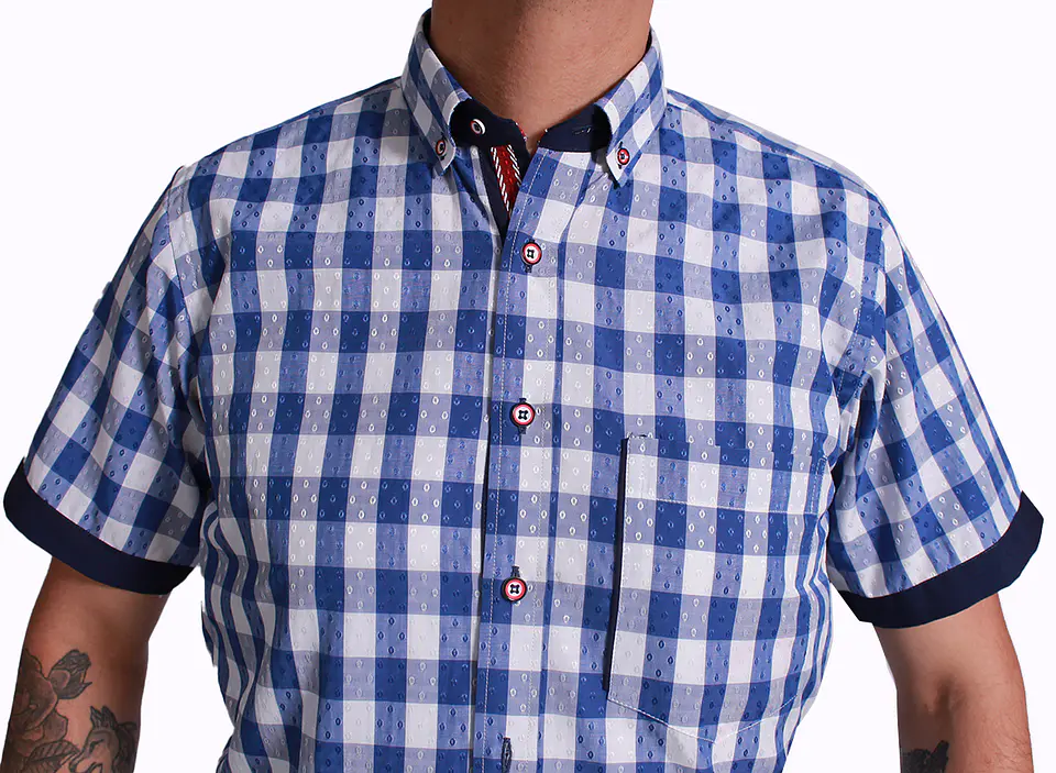 Camisa Azul Rey Azul (961) 2