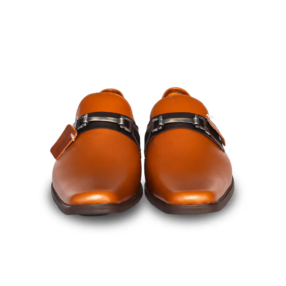 Zapato Miel con Hebilla 2