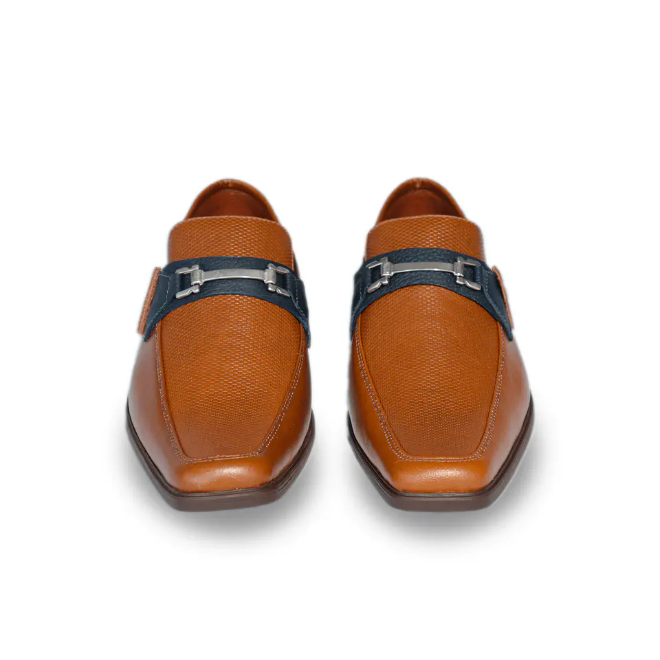 Zapato Miel con Hebilla 2
