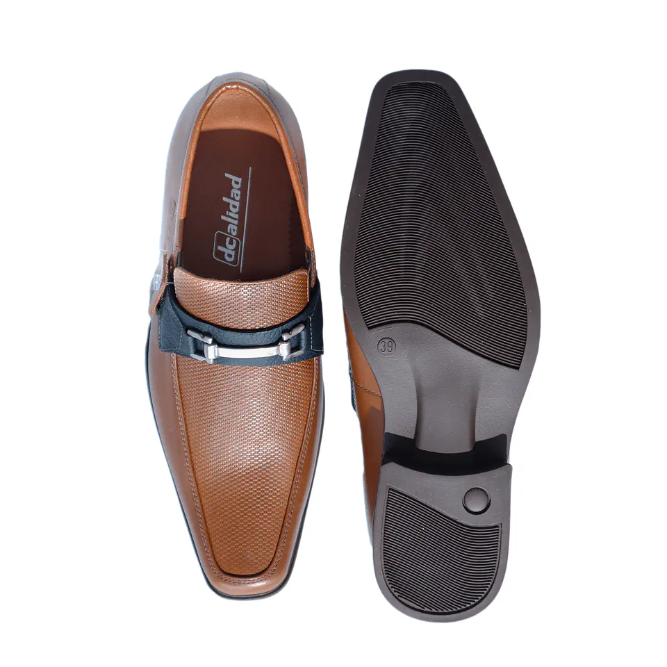 Zapato Miel con Hebilla 3