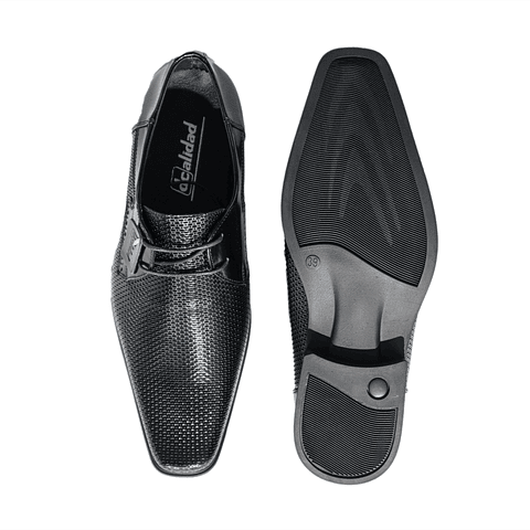 Zapato Negro Cordones