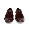 Zapato Cordones Negro Caramelo