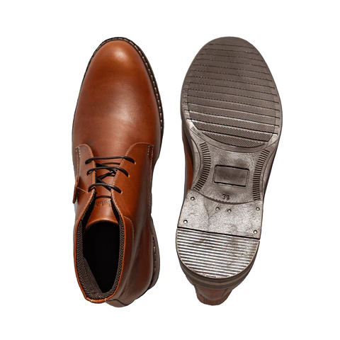 Botín Con Cordones Hombre
