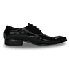 Zapato Negro con Cordones