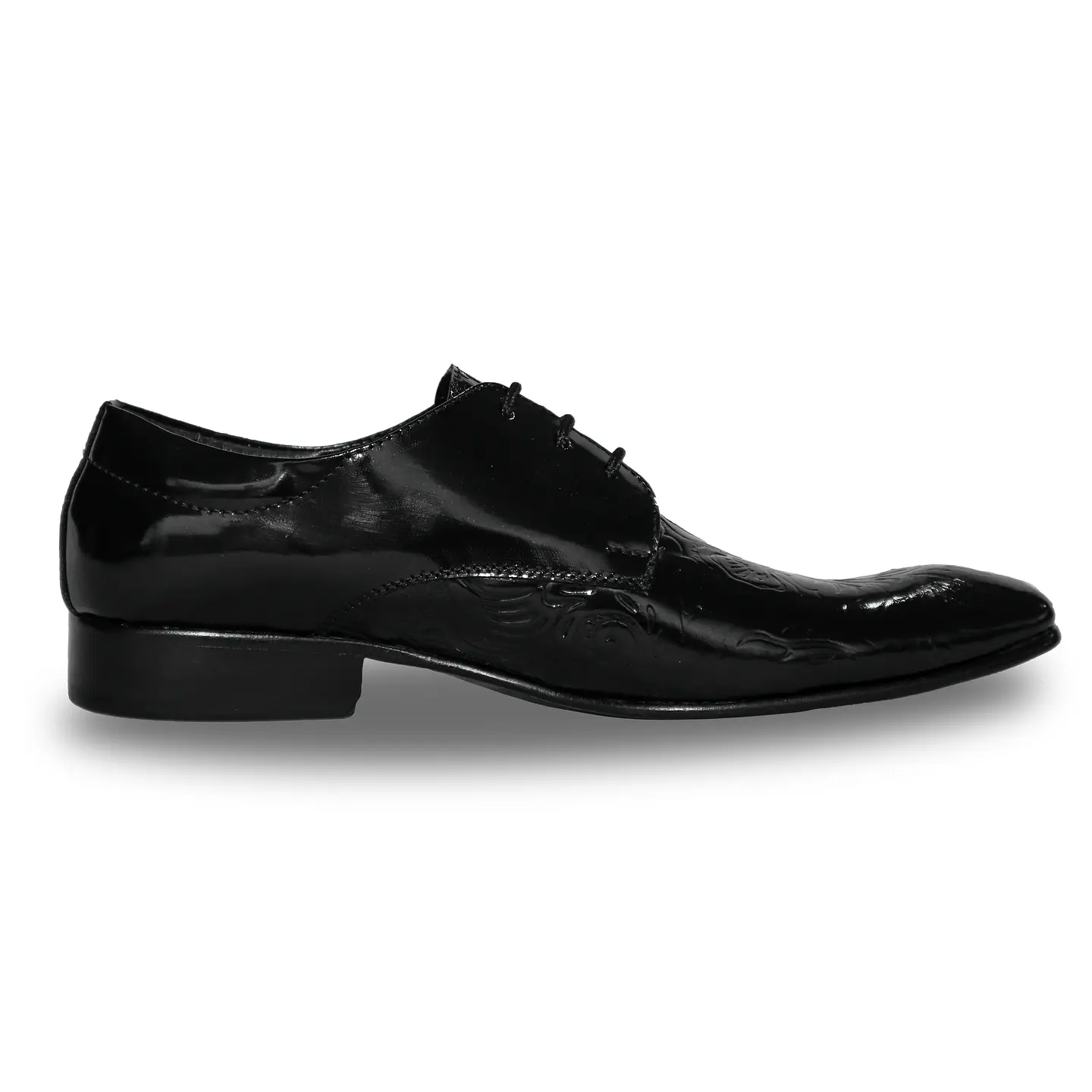 Zapato Negro con Cordones 1