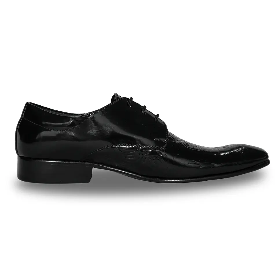 Zapato Negro con Cordones 1