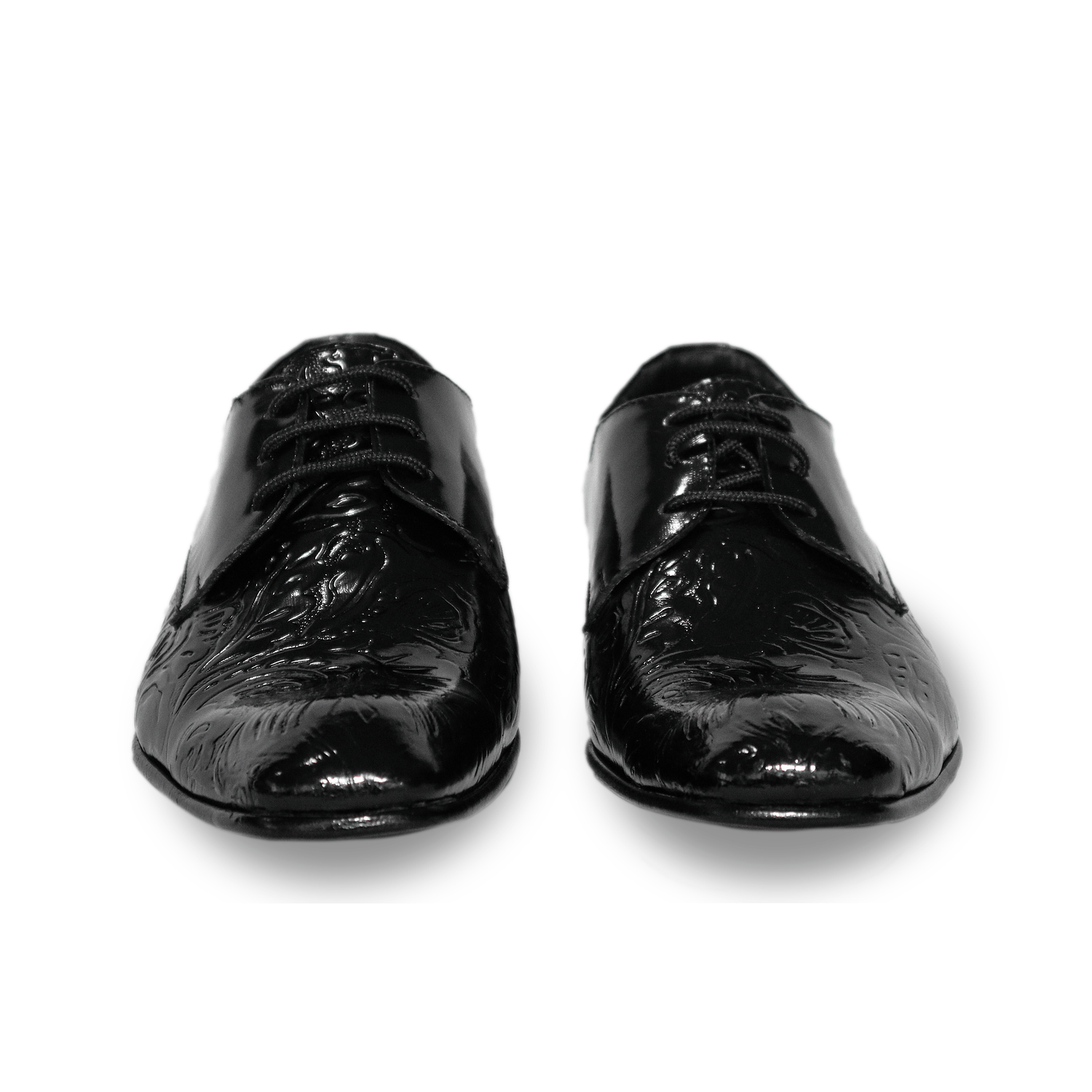 Zapato Negro con Cordones 2